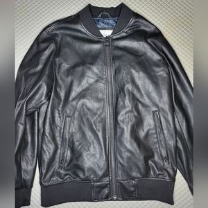 Guess Los Angeles Leather zipup jacket